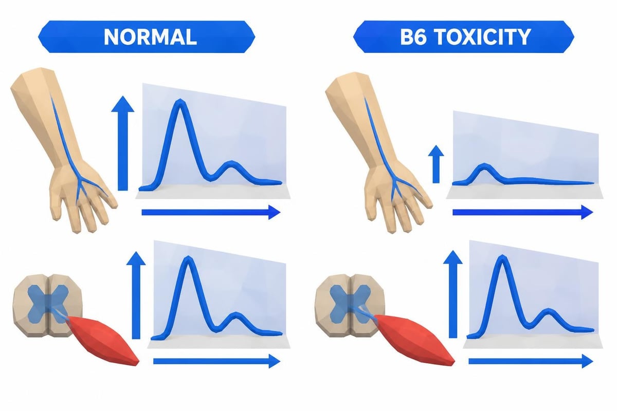 Nerve conduction study results