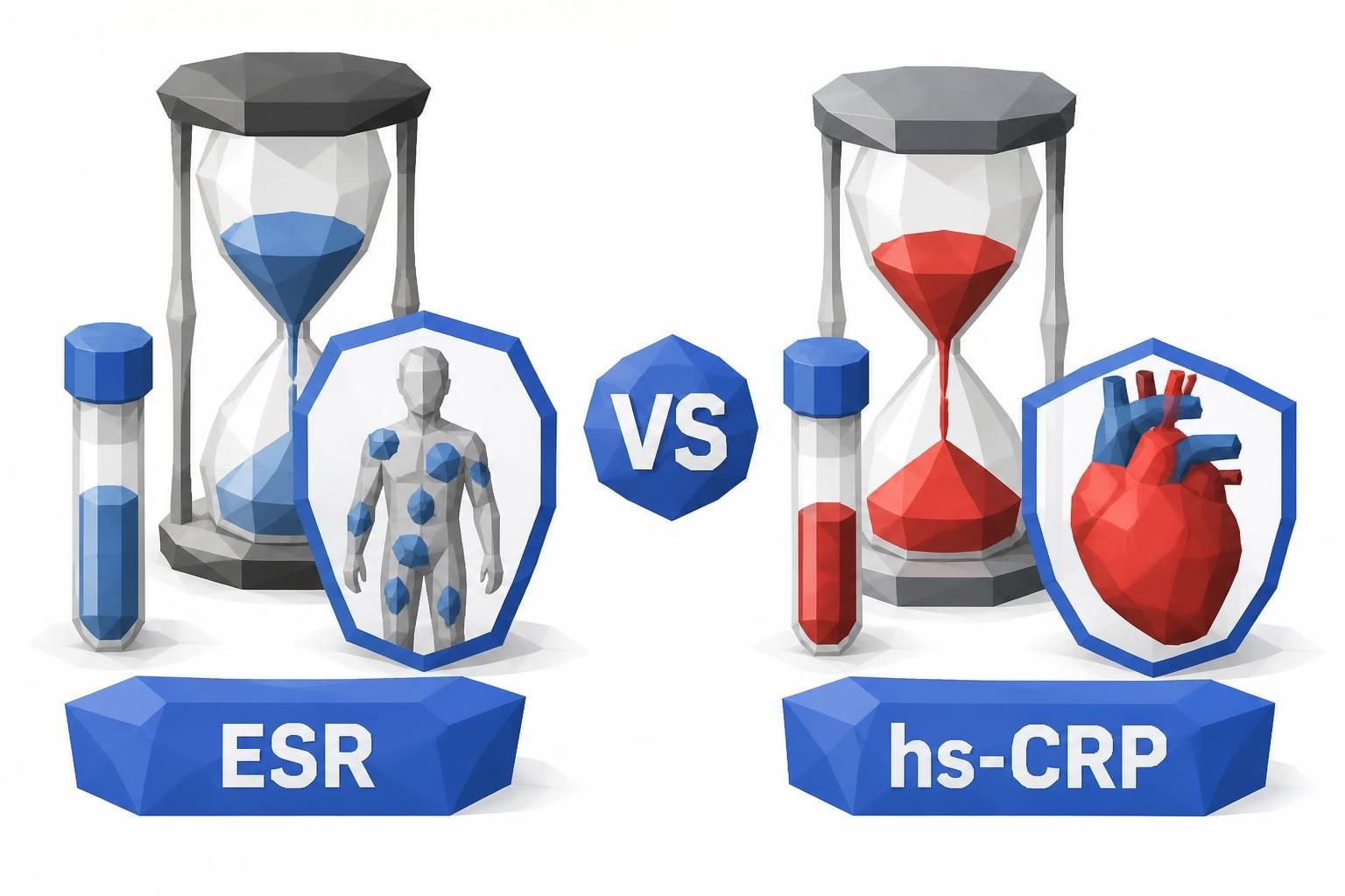 ESR vs hs-CRP: Understanding Two Key Inflammation Tests