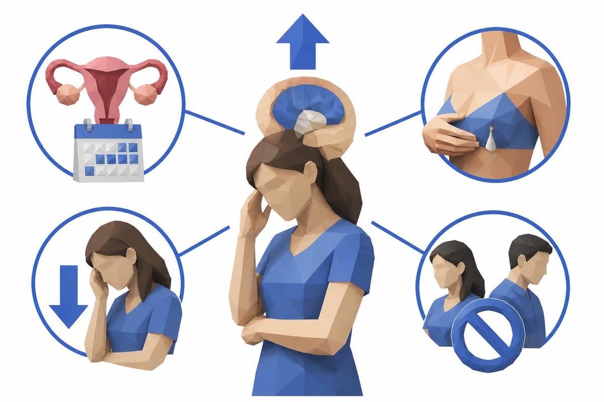 Symptoms of high prolactin