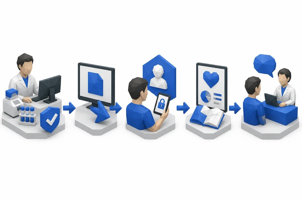 Digital result delivery system