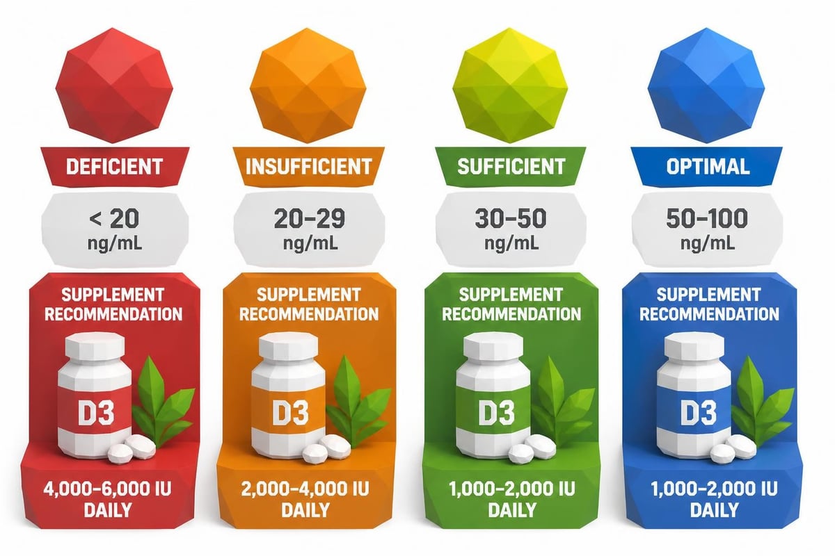 Vitamin D supplementation decision tree