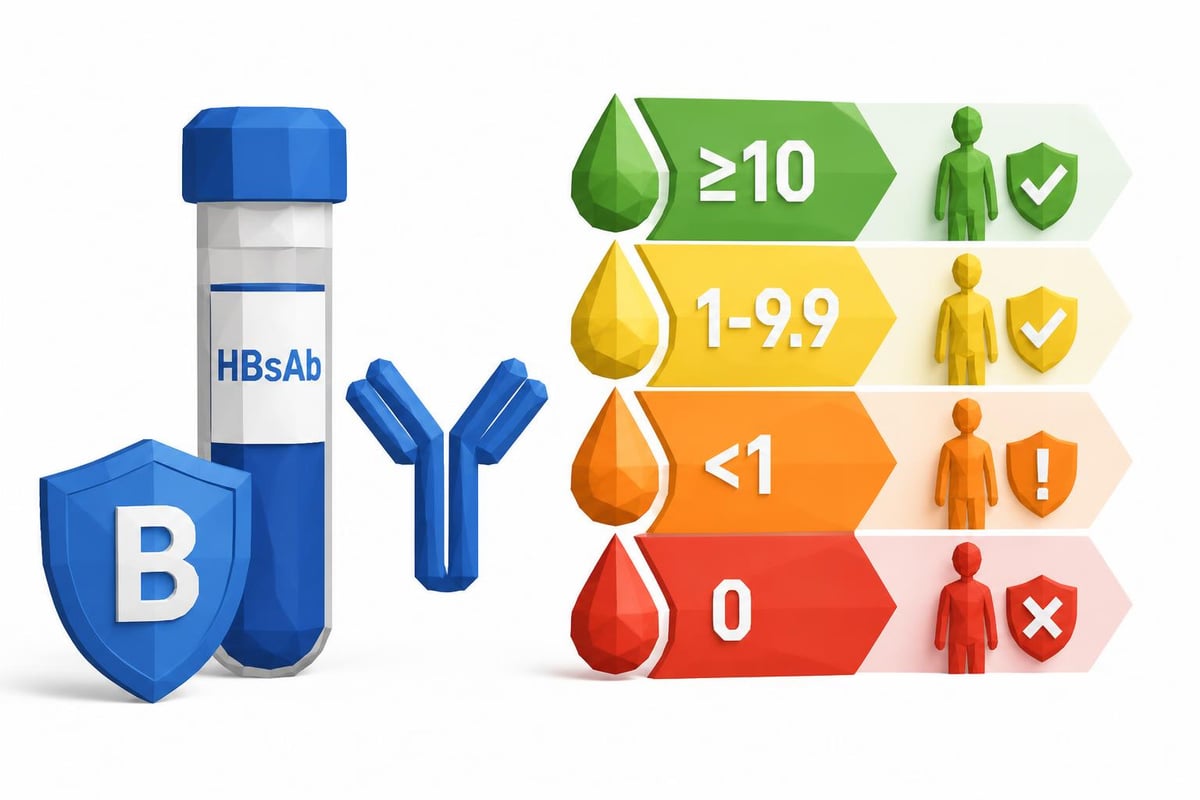 Hepatitis B antibody testing interpretation