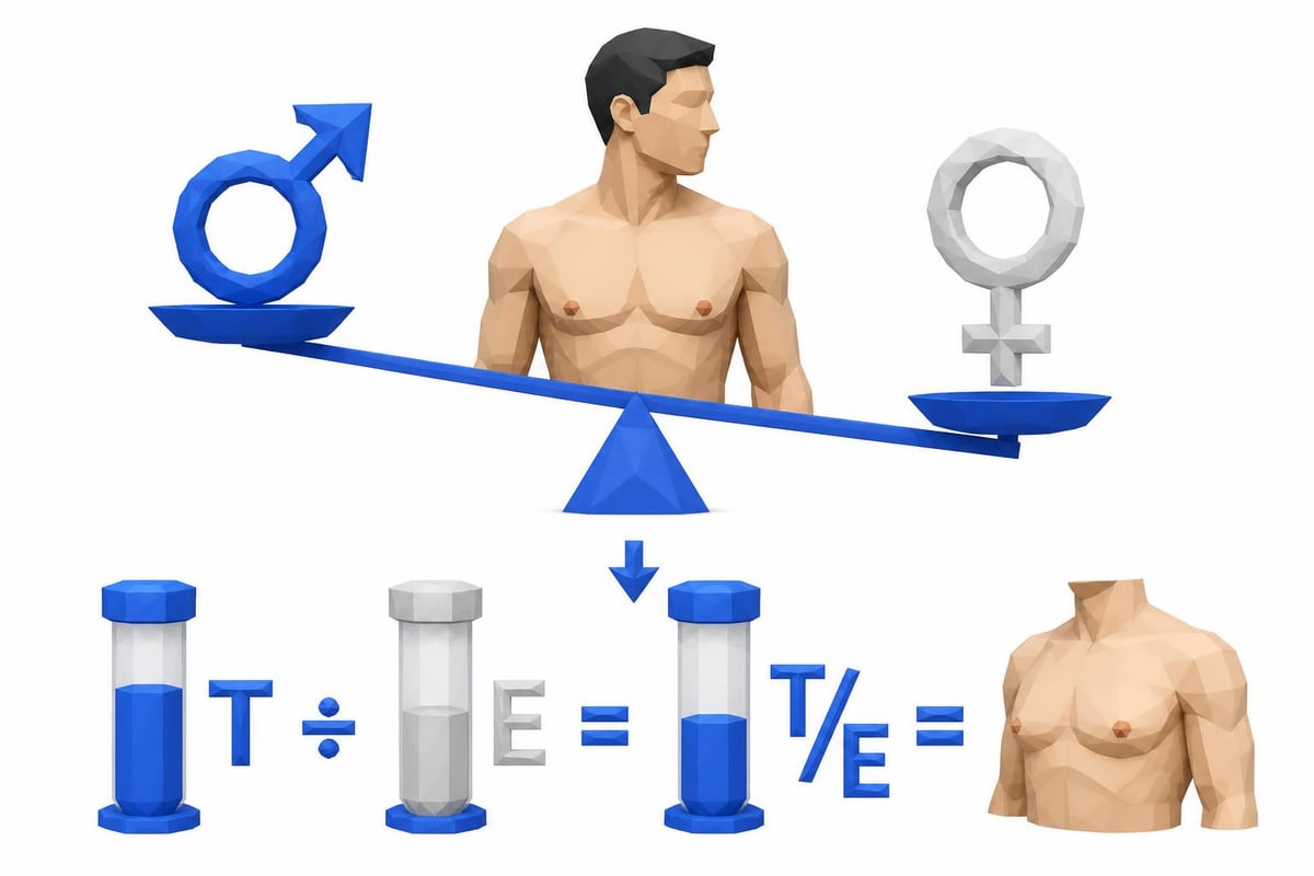 Hormonal balance in gynecomastia
