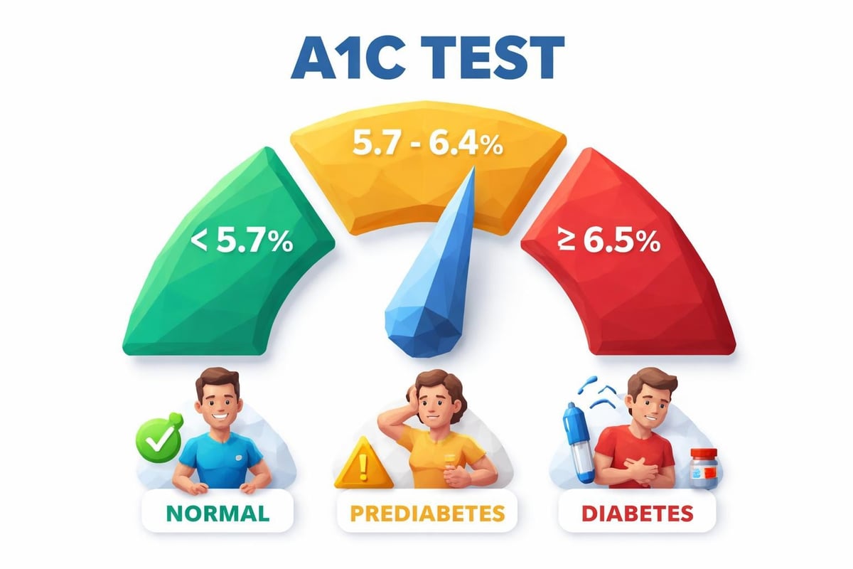 A1C percentage ranges