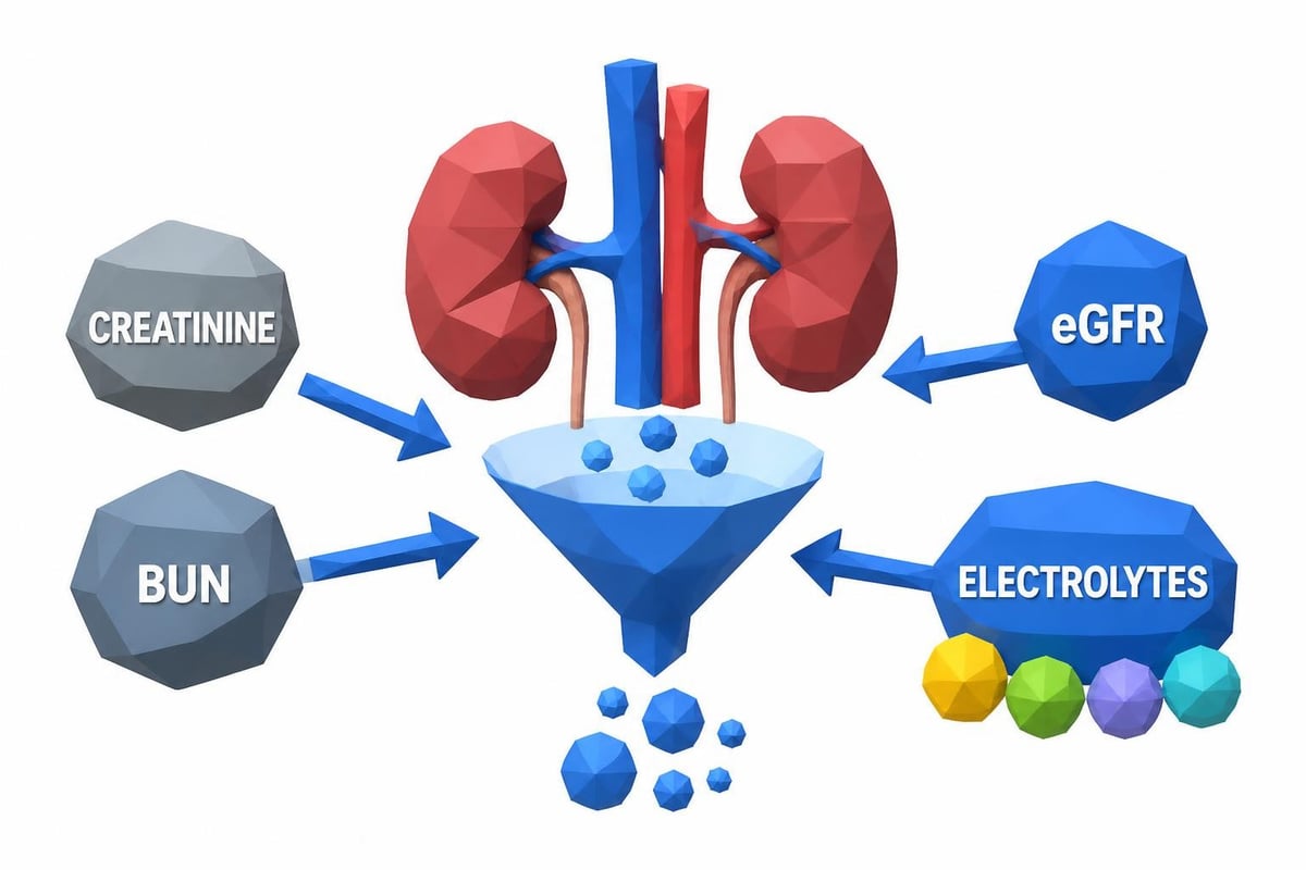 Renal function panel components