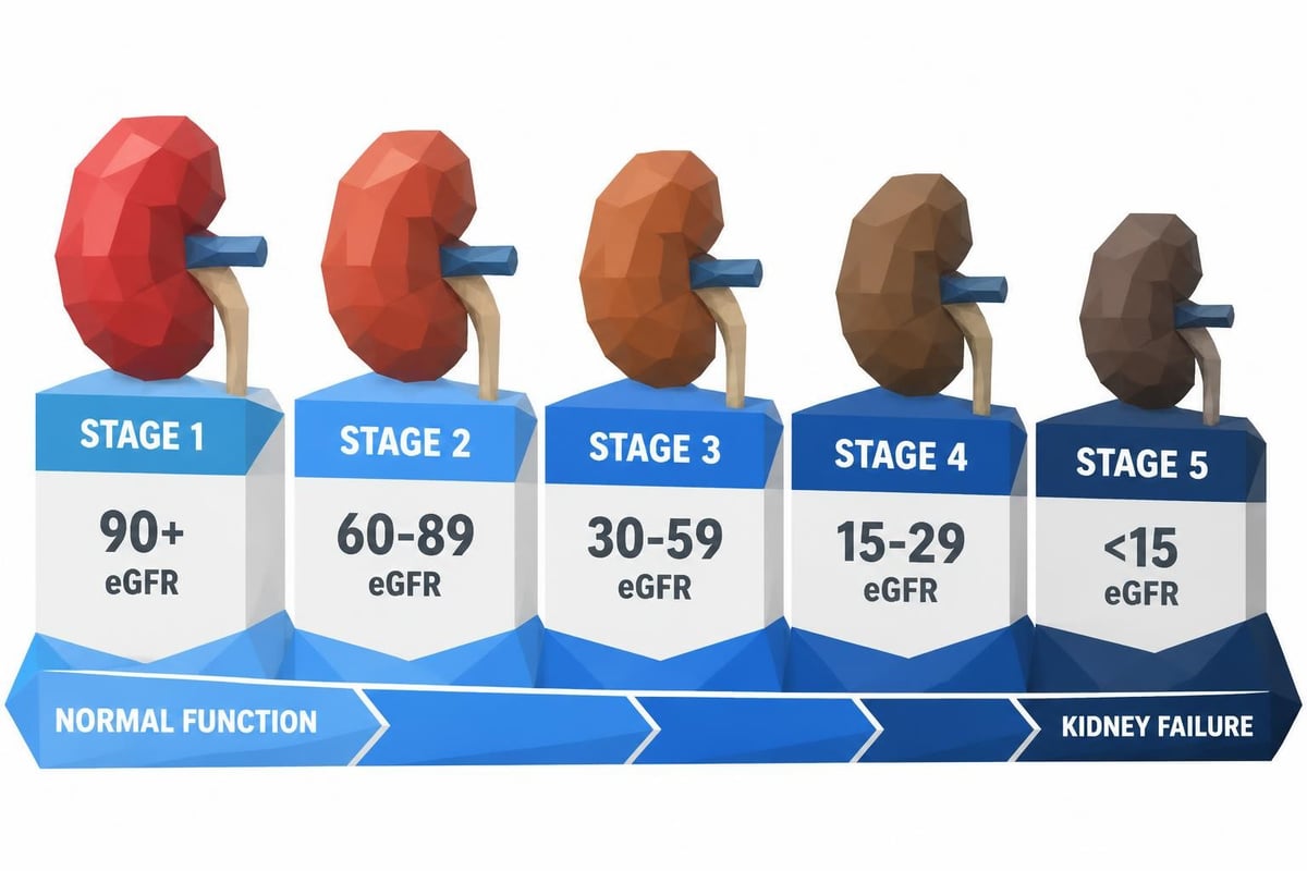 CKD staging by eGFR