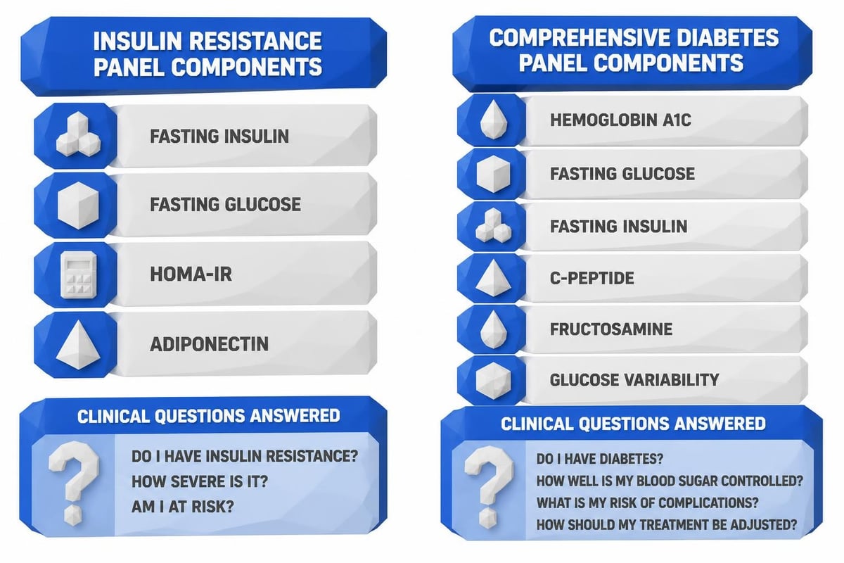 Panel comparison chart