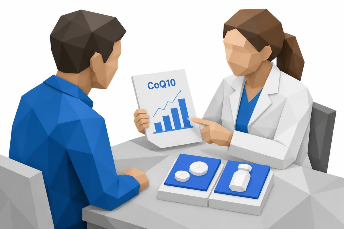 Clinical decision-making with CoQ10 results