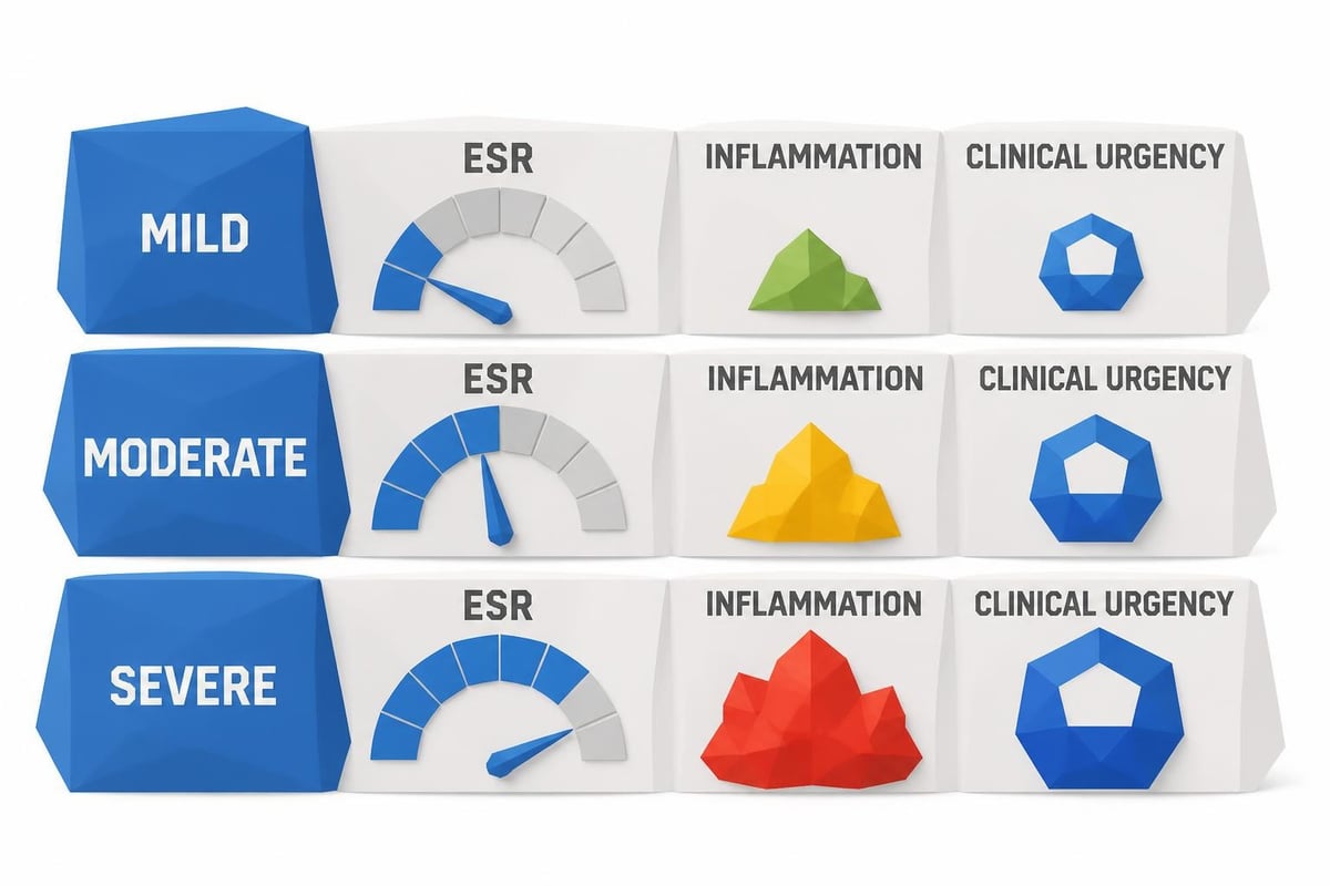 ESR elevation levels