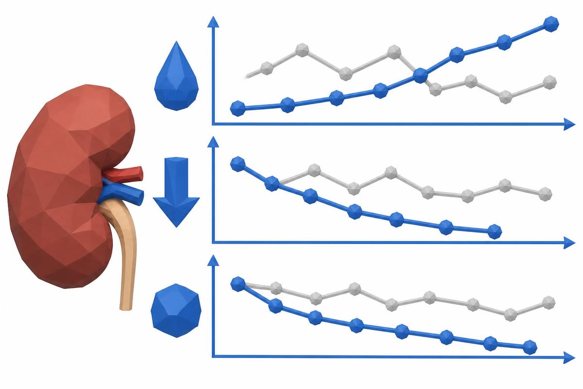Kidney test trends over time