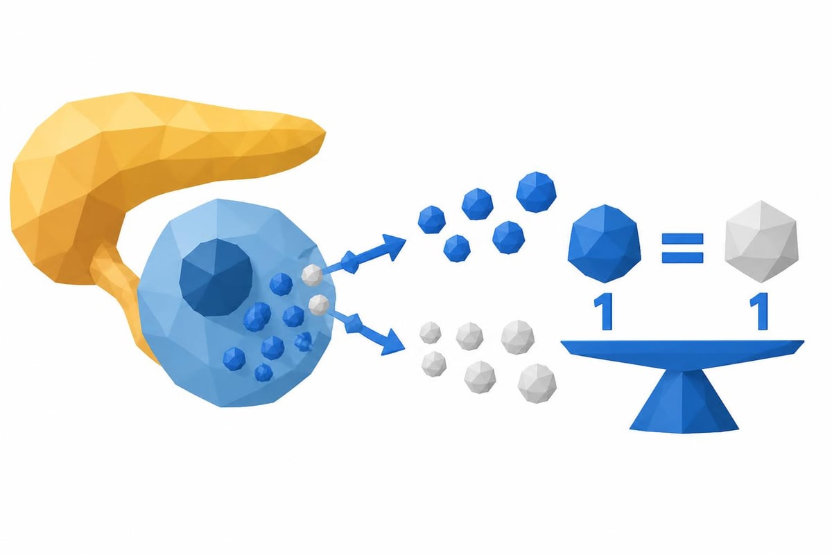 C-peptide and insulin production