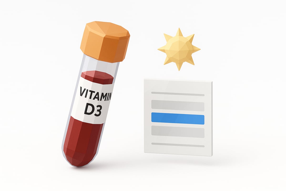 Interpreting Your Vitamin D3 Blood Test Results