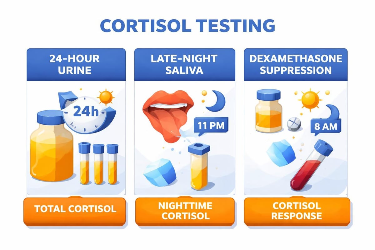 Cortisol testing options