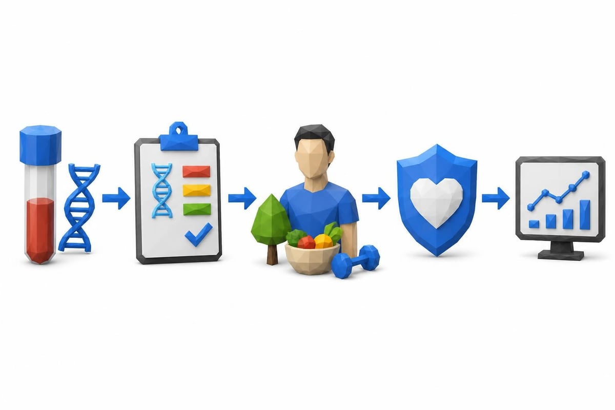 Genetic testing process