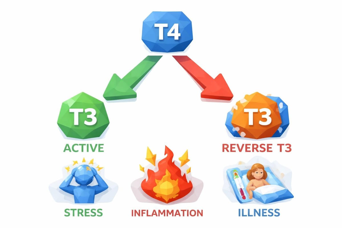 Thyroid hormone conversion pathway