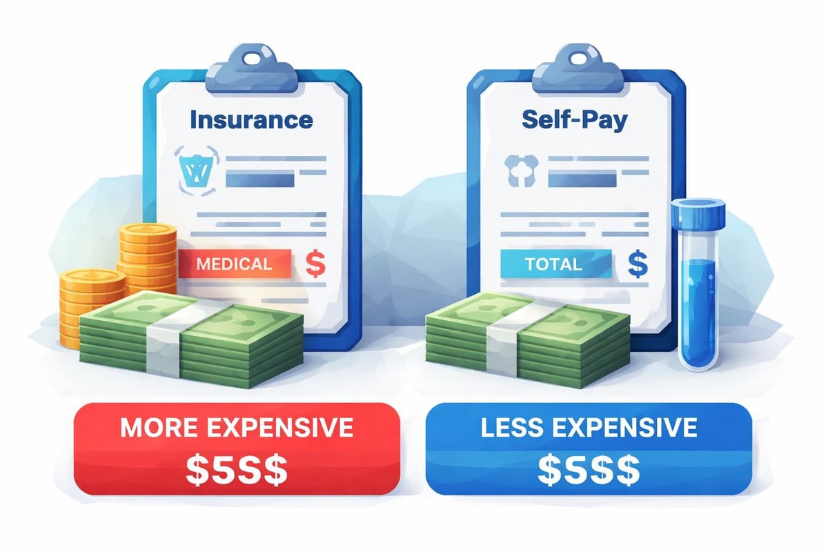 Lab test pricing comparison