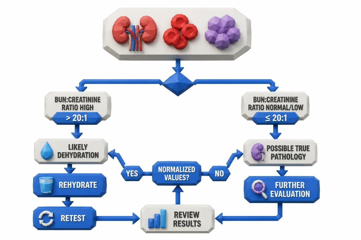 Result interpretation flowchart