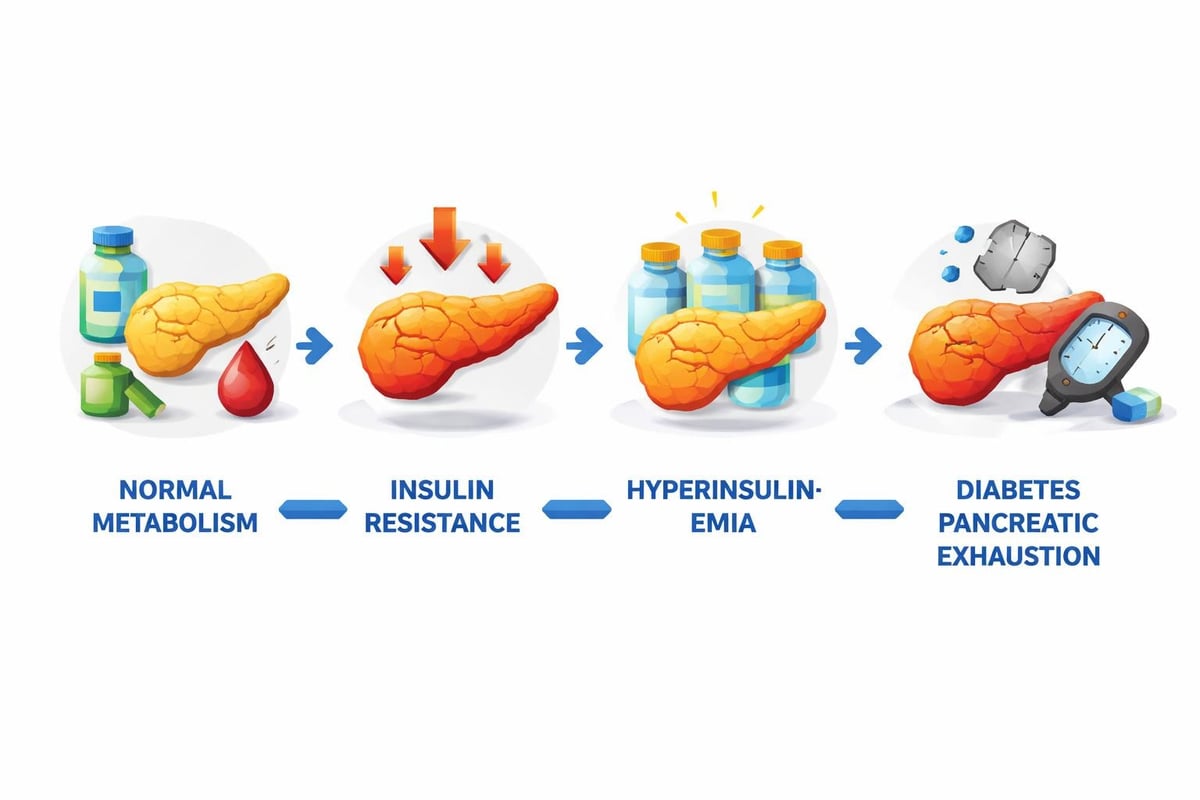 Metabolic dysfunction progression