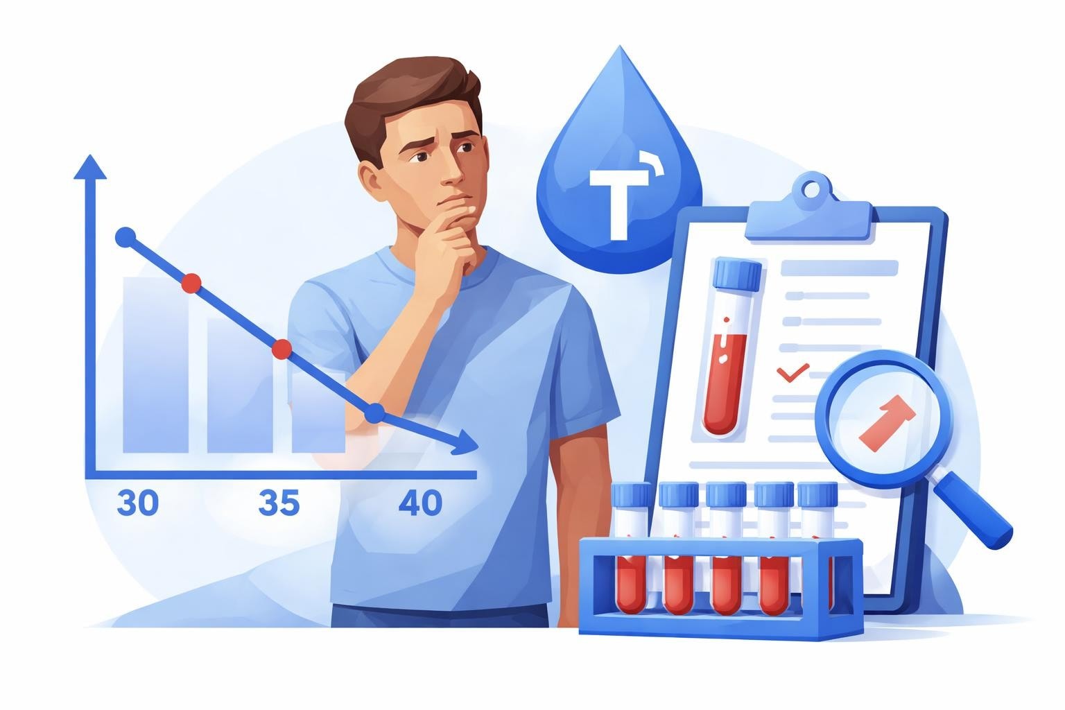 Low Testosterone in Your 30s: Essential Lab Tests
