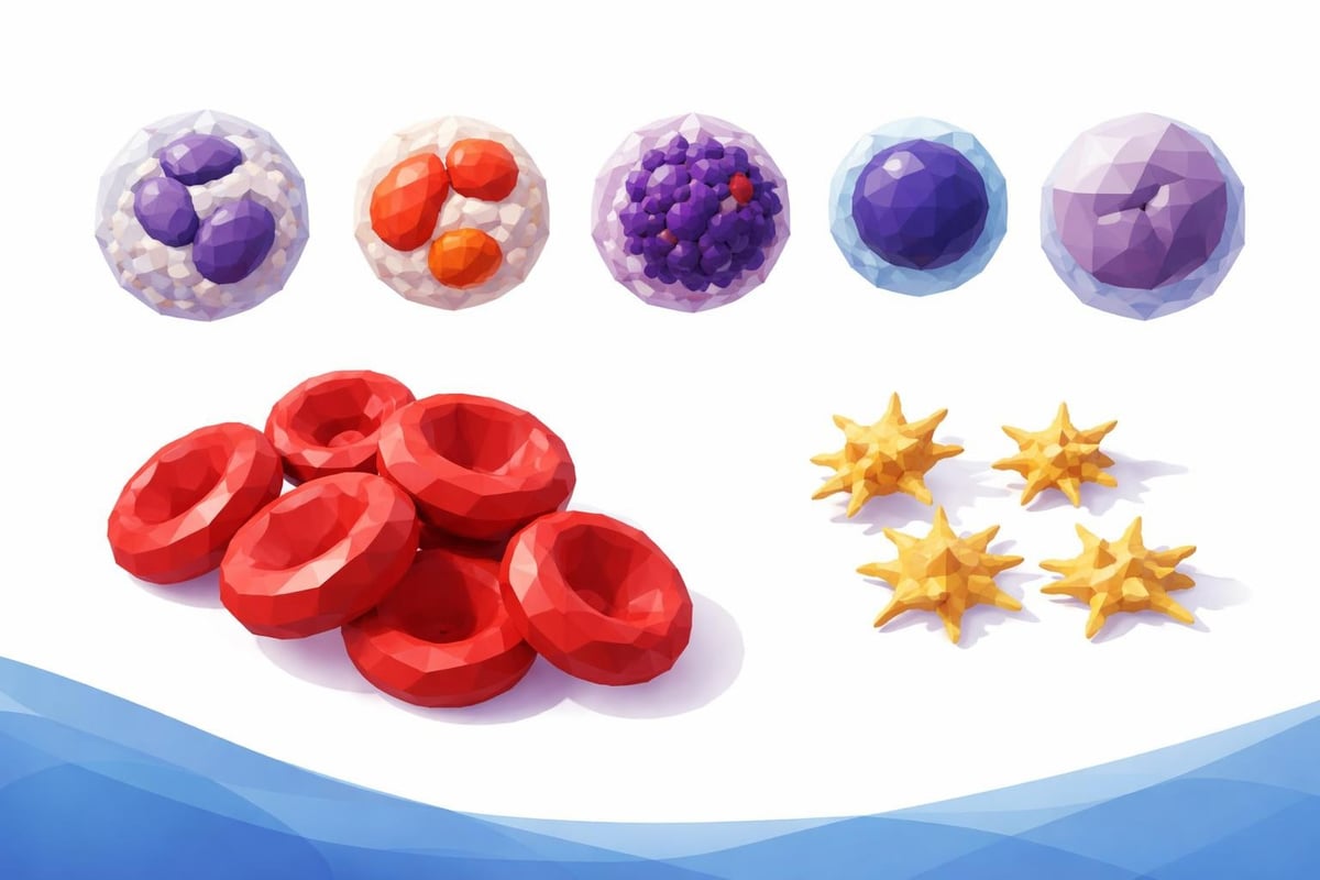 CBC blood cell components
