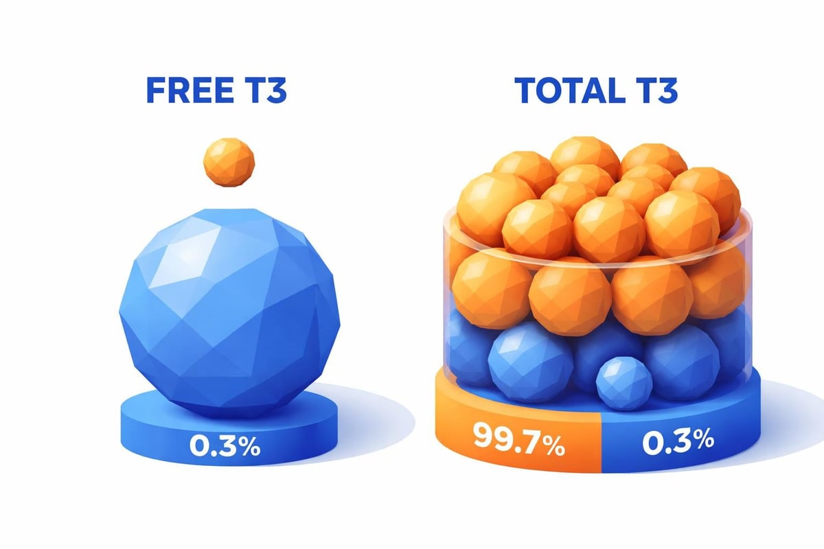 Free T3 versus Total T3 measurement