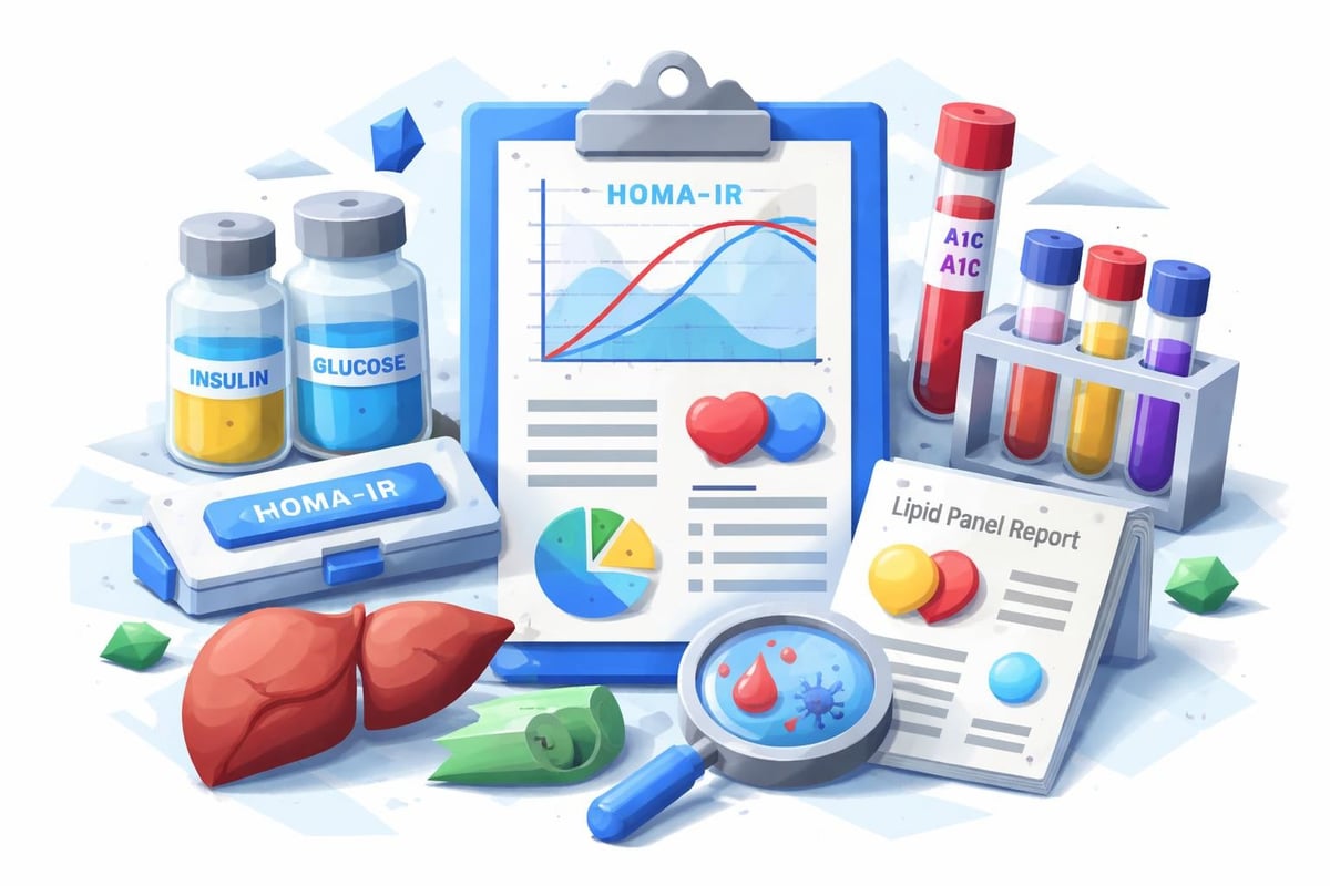 Complete metabolic testing panel