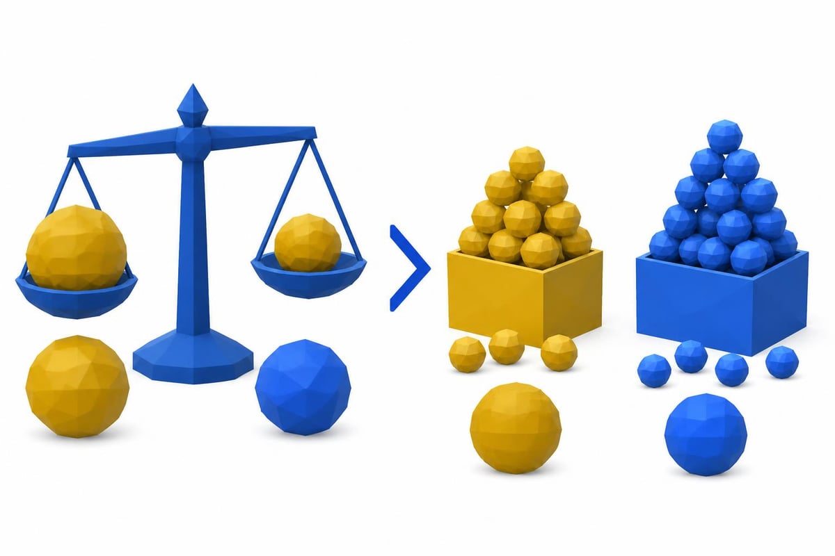 Cholesterol concentration versus particle count comparison