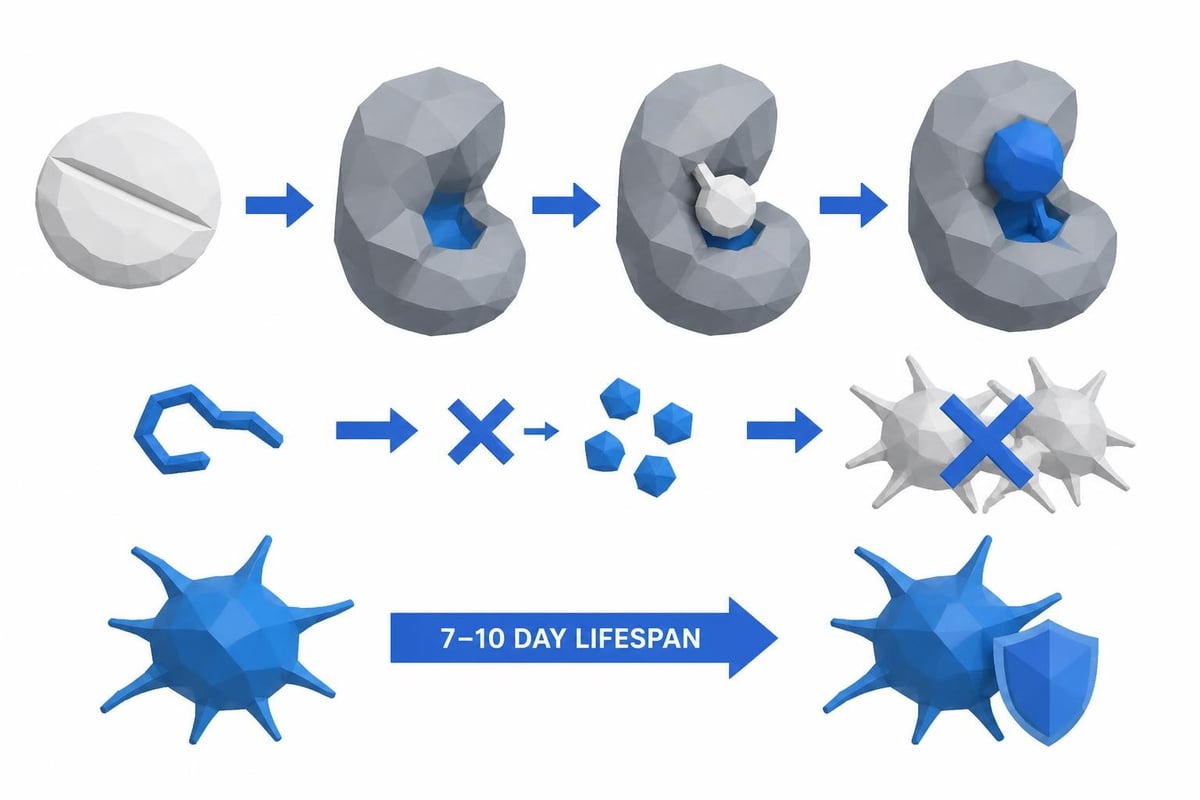 Aspirin mechanism blocking platelet COX-1