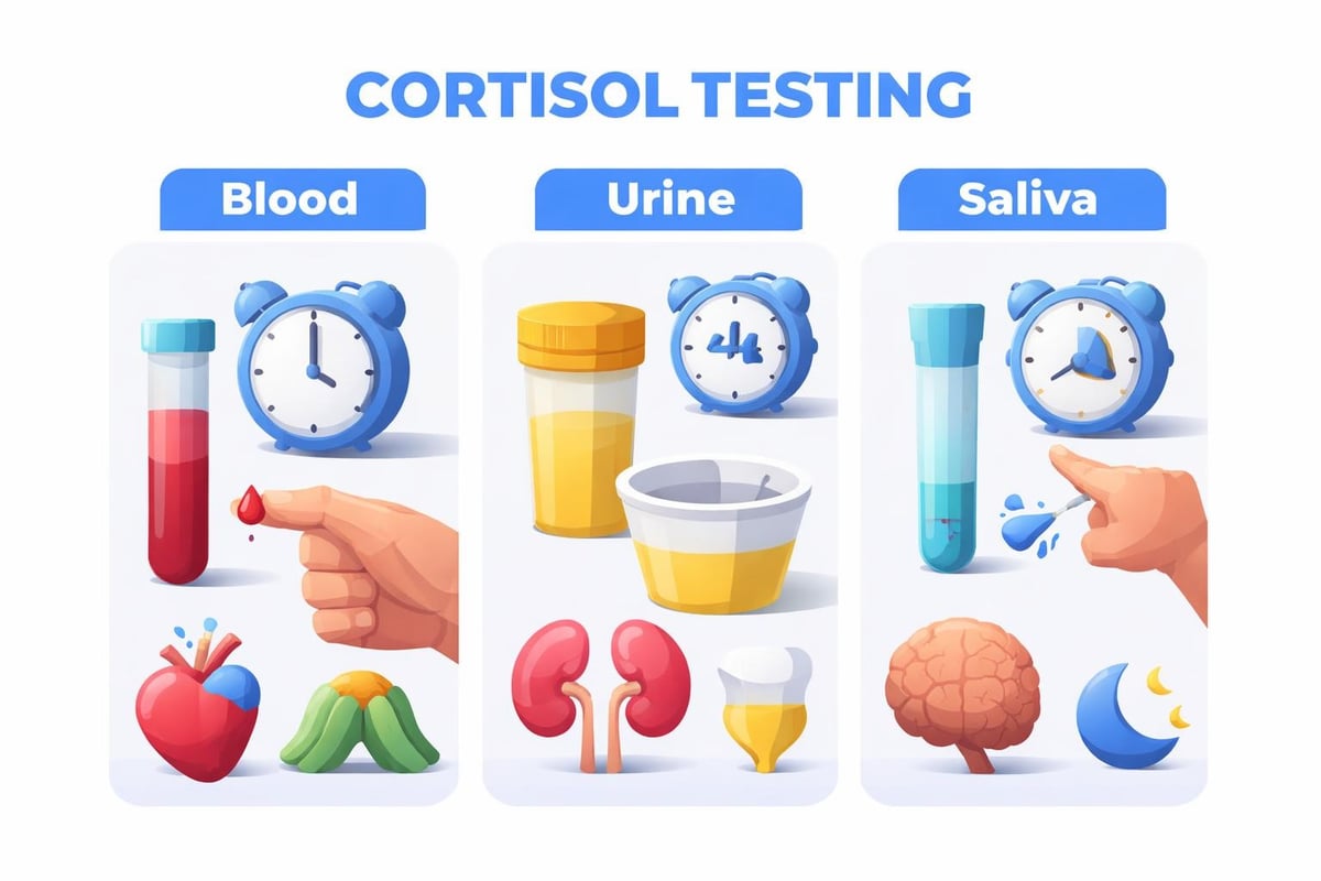 Cortisol testing methods comparison