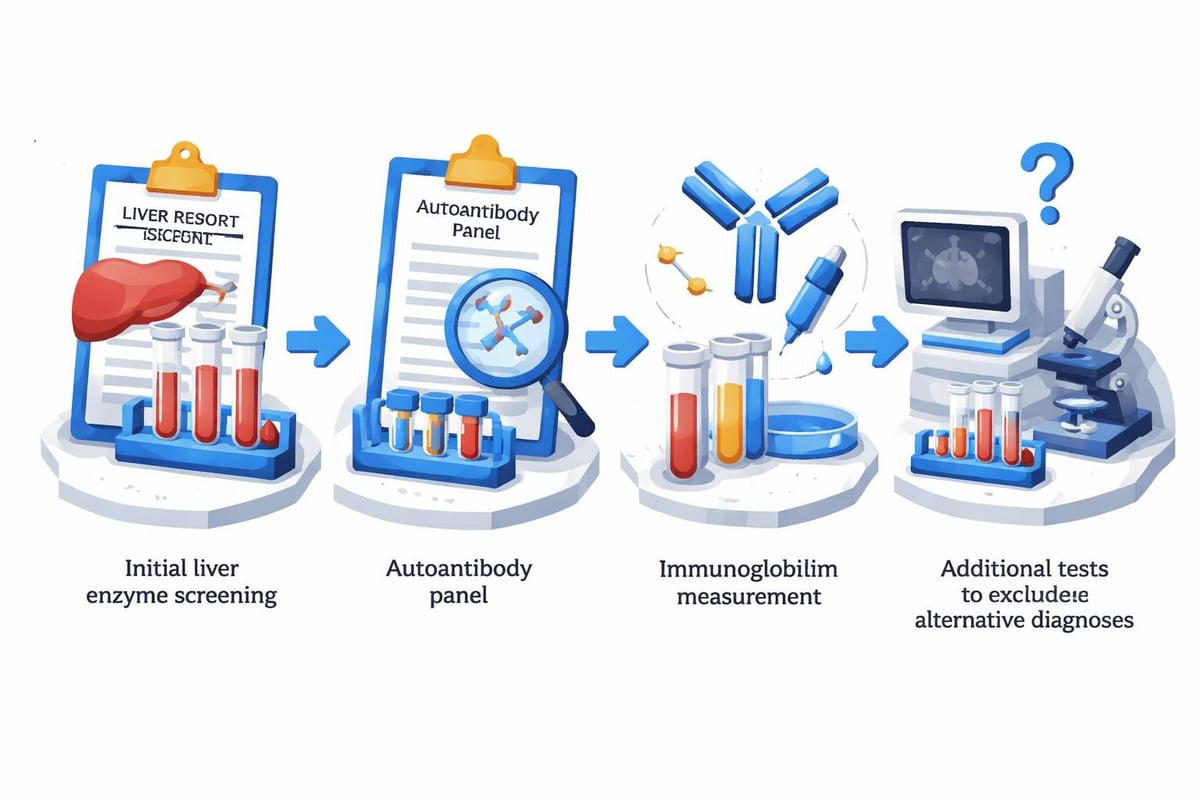 Autoimmune hepatitis diagnostic algorithm