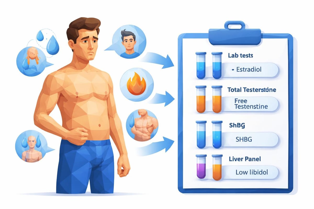 Male hormone testing