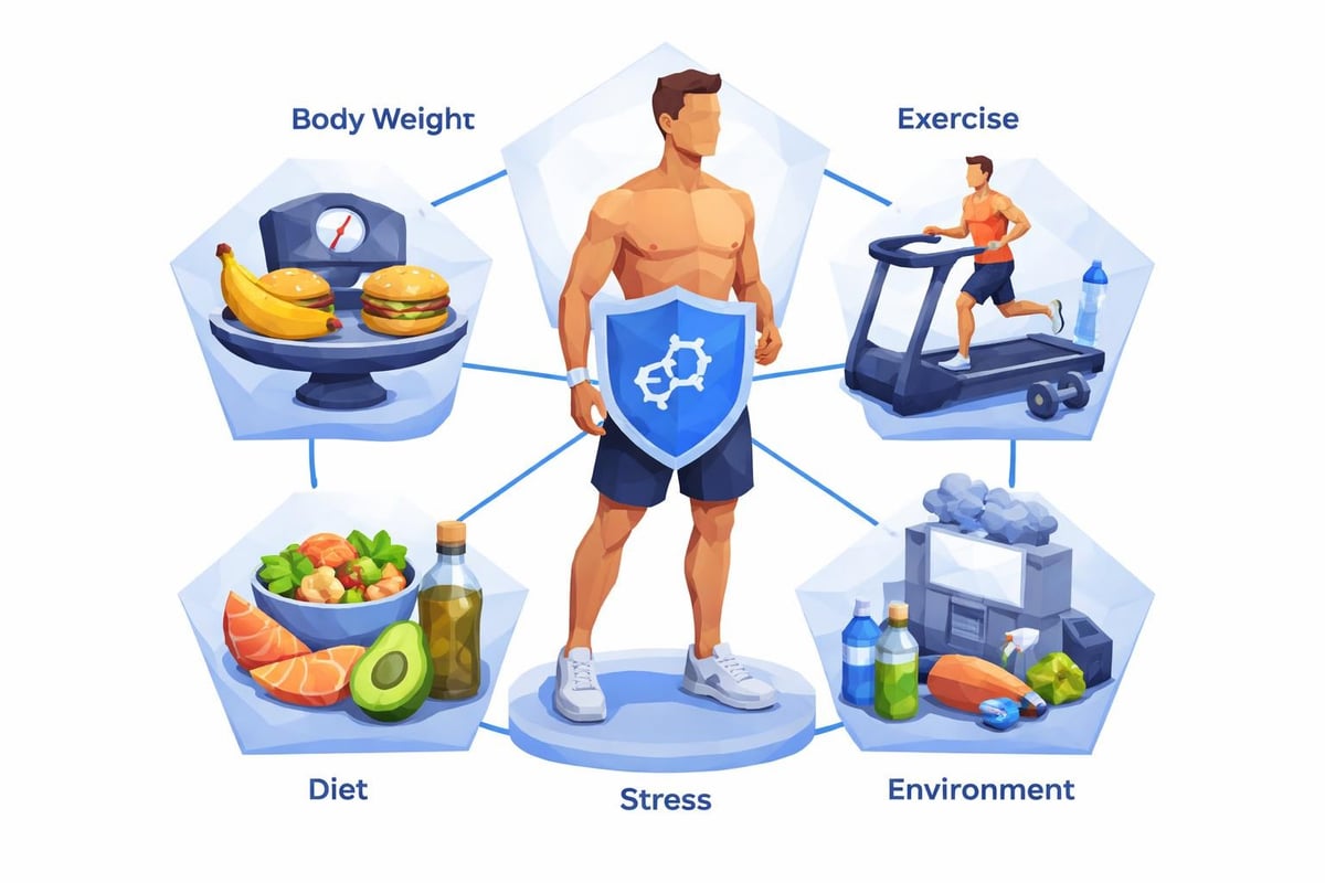 Lifestyle factors affecting estradiol
