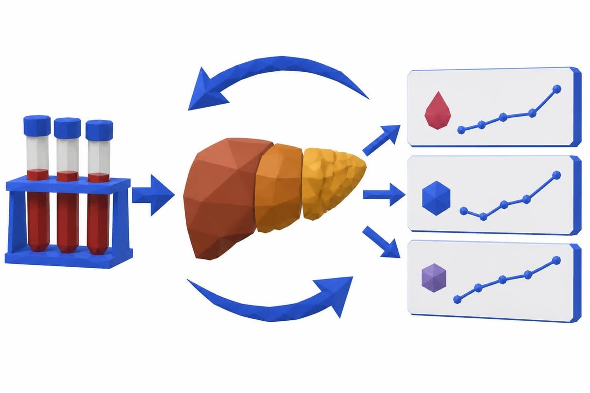 Tracking fatty liver progression