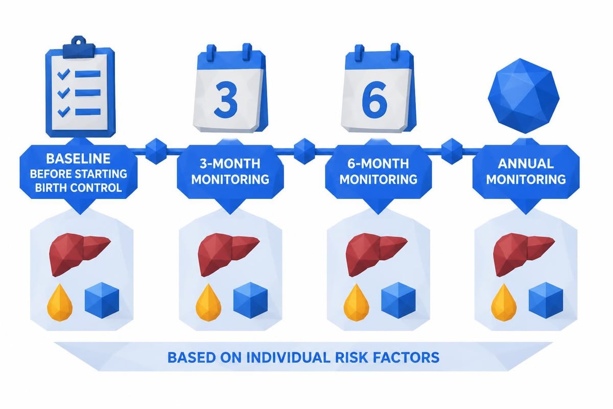 Metabolic monitoring schedule