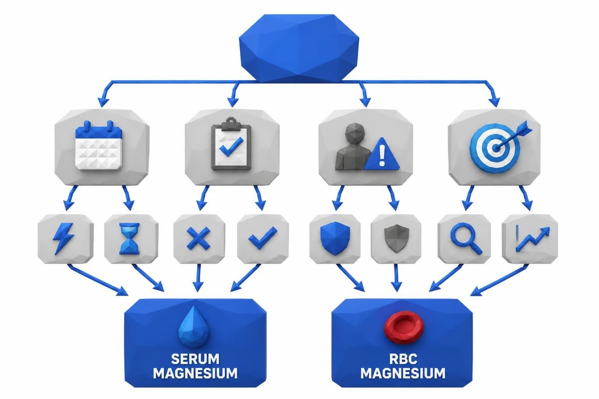 Test selection criteria
